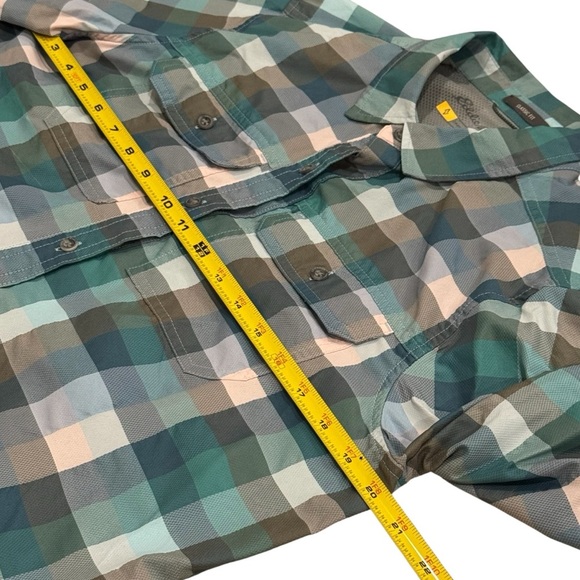 Eddie Bauer Plaid Button-Up Shirt Gorpcore Outdoors Camping Hiking Size S - Picture 7 of 8